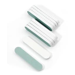 50/100 Pcs/Lot Nail Buffer Polishing Strip Green/White Sanding 600/3000 Sponge Manicure Tools Washable Buffing Blocks for Nails