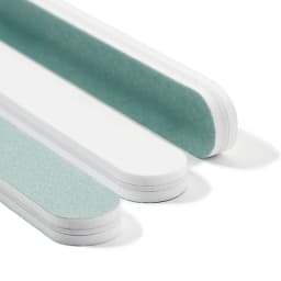 50/100 Pcs/Lot Nail Buffer Polishing Strip Green/White Sanding 600/3000 Sponge Manicure Tools Washable Buffing Blocks for Nails