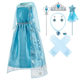 Little Girl Rapunzel Costume Party Fancy Princess Dress Christmas Cosplay Belle Sleeping Beauty Cinderella Carnival Disguise