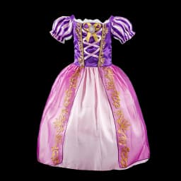 Little Girl Rapunzel Costume Party Fancy Princess Dress Christmas Cosplay Belle Sleeping Beauty Cinderella Carnival Disguise