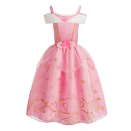 Little Girl Rapunzel Costume Party Fancy Princess Dress Christmas Cosplay Belle Sleeping Beauty Cinderella Carnival Disguise