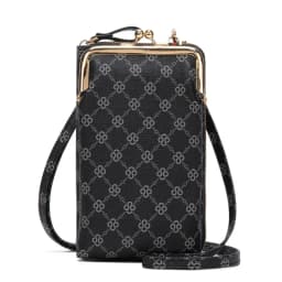 Fashion Women's Shoulder Bag PU Leather Crossbody Bags Zipper Card Holder Wallets Cell Phone Handbag for Women Ladies Gifts