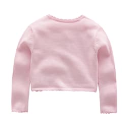 Spring and Autumn Newborn Baby Girl Shawl Cotton Sweater Knit Sweater Embroidered Thin Knitted Jacket