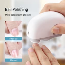 Electric Auto Nail Clippers Manicure Anti-Splash Nail Trimmer For Baby Finger Toe Scissors Pedicure Thick Nails Cutter Tools