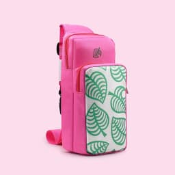 Shoulder Bag Animal Crossing Leaves Case For Nintendo Switch Console Adjust Carrying Storage Bag Travel Protection Cute For Kid