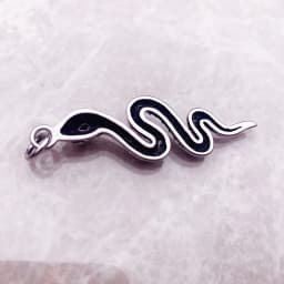 Pendant Black Snake Brand Fashion 925 Sterling Silver Jewelry Europe Vintage Accessories Gift For Woman Men Girls