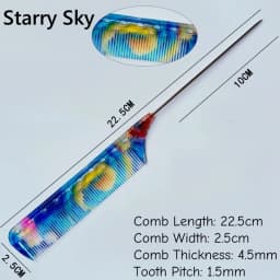 Anti Frizz Pointed-tail Comb 1pc 18cm Resin Classic Multifunctional Haircut Comb For Salon Hairdressing Japanese G01 G02