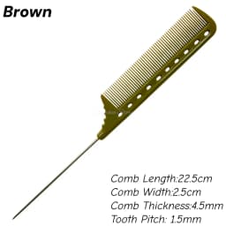 Anti Frizz Pointed-tail Comb 1pc 18cm Resin Classic Multifunctional Haircut Comb For Salon Hairdressing Japanese G01 G02