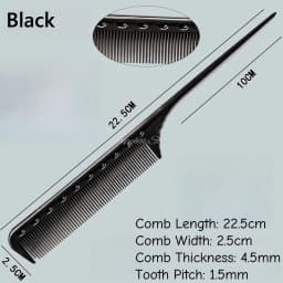 Anti Frizz Pointed-tail Comb 1pc 18cm Resin Classic Multifunctional Haircut Comb For Salon Hairdressing Japanese G01 G02