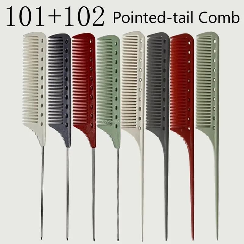 Anti Frizz Pointed-tail Comb 1pc 18cm Resin Classic Multifunctional Haircut Comb For Salon Hairdressing Japanese G01 G02