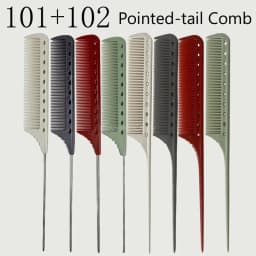 Anti Frizz Pointed-tail Comb 1pc 18cm Resin Classic Multifunctional Haircut Comb For Salon Hairdressing Japanese G01 G02