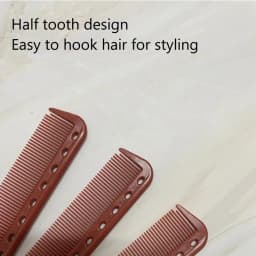 Anti Frizz Pointed-tail Comb 1pc 18cm Resin Classic Multifunctional Haircut Comb For Salon Hairdressing Japanese G01 G02