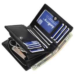 New Short Men Wallets Zipper Card Holder High Quality Classic Male Purse PU Leather Coin Holder Men Wallets Carteria