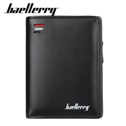 New Short Men Wallets Zipper Card Holder High Quality Classic Male Purse PU Leather Coin Holder Men Wallets Carteria
