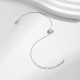 MODIAN 925 Sterling Silver Water Drop Clear CZ Bracelet Pear Cut Link Chain Platinum Plated Bracelet For Women Wedding Jewelry
