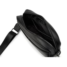 Casual Solid Men's Crossbody Bag Messenger Bag Mens PU Leather Crossbody Shoulder Bags Male Handbag Bags Cross Body Ba