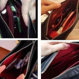 Felt Cloth Liner Bag For GABRIELLE Handbag Women Makeup Organizer Felt Insert Bag Liner Travel Organizer Portable Cosmetic Bag
