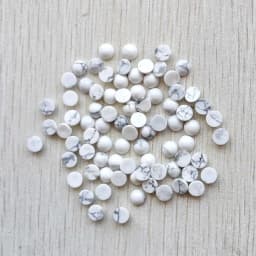 Wholesale 100pcs Fashion Good Quality Natural Stone Round Cab Cabochon Beads 6mm for Jewelry Accessories Making