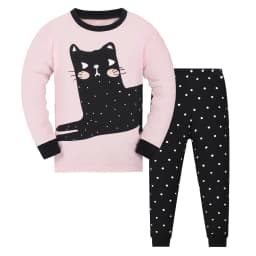 Girls Pajamas Long Sleeve Children Set Little Kids Pjs Sleepwear Size 2-9year