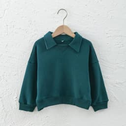 Kids Clothes Boys And Girls Cotton Plush Warm Sweatshirts Autumn Winter New Children's Lapel Casual Loose Long-Sleeved Sweaters