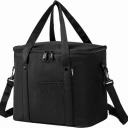 1pc Insulated Lunch Bag For Men/Women,Reusable Large Cooler Box With Shoulder Strap Camping Picnic Bag For Teenagers And Workers