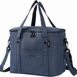 1pc Insulated Lunch Bag For Men/Women,Reusable Large Cooler Box With Shoulder Strap Camping Picnic Bag For Teenagers And Workers