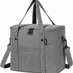 1pc Insulated Lunch Bag For Men/Women,Reusable Large Cooler Box With Shoulder Strap Camping Picnic Bag For Teenagers And Workers