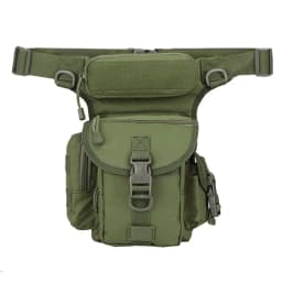 Men Waist Fanny Pack Leg Bag Military Tactical Motorcycle Rider Camera Sports Travel Nylon Male Bum Hip Belt Thigh Fanny Bags