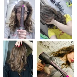 Hair Dryer Curling Attachment 40mm Automatic Curling Nozzle For Dyson Supersonic Hair Dryer Accessories Air Styler Cylinder Comb