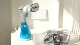 saengQ Steam Iron Garment Steamer Handheld Fabric 1500W Travel Vertical 350ml Mini Portable Home Travelling For Clothes Ironing