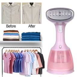 saengQ Steam Iron Garment Steamer Handheld Fabric 1500W Travel Vertical 350ml Mini Portable Home Travelling For Clothes Ironing