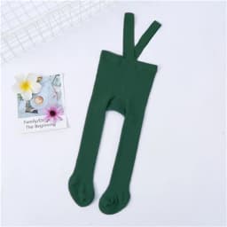 Lawadka 0-3T 2026 New Autumn Spring Tights For Girls Solid Pantyhose Casual Tights for Boys with Shoulder Strap Knitted Clothes