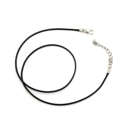 100pcs/Lot Bulk 1-2MM Black Wax Leather Snake Necklaces Cord String Rope Wire Extender Chain For Jewelry Making Wholesale