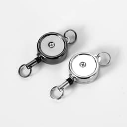 2 PCS KEVLAR Rope Mini Telescopic Key Chain High Elasticity Super Practicality Outdoor Key Ring Return Retractable Keychain H56