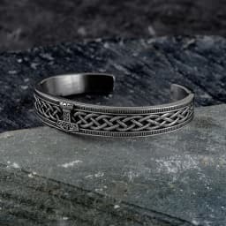 Norse Viking 316L Stainless Steel Thor's Hammer Bracelets For Men Women Paracord Amulet Runes Bangles Jewelry Gifts Wholesale
