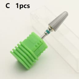 New! 5 in 1 Tapered Safety Carbide Nail Drill Bits With Cut Drills Carbide Milling Cutter Manicure Remove Gel Nails Accessories