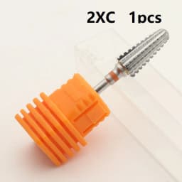 New! 5 in 1 Tapered Safety Carbide Nail Drill Bits With Cut Drills Carbide Milling Cutter Manicure Remove Gel Nails Accessories