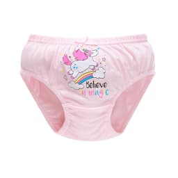 5 Pcs/Lot Cotton Girl Underwear Beautiful Rainbow Cartoon Panties For Girls Breathable Kids briefs Soft Girls Triangle knickers