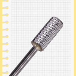 5In1 Two-way Tungsten Carbide Nail Drill Bit Barrel Cuticle Burr Bits For Manicure Electric Drill Accessories Gel Removal Tool