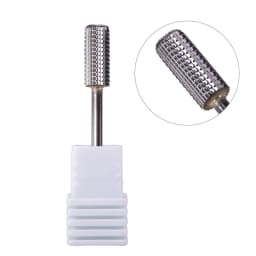 5In1 Two-way Tungsten Carbide Nail Drill Bit Barrel Cuticle Burr Bits For Manicure Electric Drill Accessories Gel Removal Tool