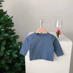 Infant Newborn Girls Boys Autumn Full Sleeve Striped Top Tees Kids Baby Casual Bottoming Shirts Toddler T-shirts Cotton Clothing