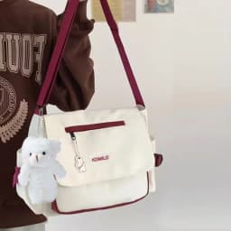 New Oxford Diagonal Cross Bags Youth Fashion Casual Version Ladies Canvas Shoulder Bag Solid Color Women Messenger Bags Bolsa