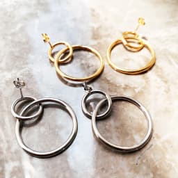 Earrings Circles Europe Simplicity Fine Jewelry For Women Autumn Brand New Sterling Silver 925 Gift