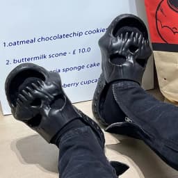 High Quality EVA Skull Design Slippers Summer Outdoor Novelty Slide Thick Sole Platform Beach Non Slip Men Women Cloud Sandal