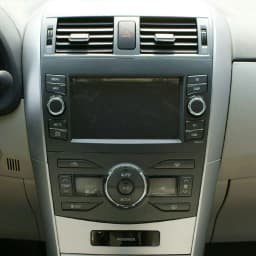 2Pcs Dashboard Trim Cover Strip for Toyota Corolla Altis 2009 2010 2011 2012 2013 Central Control Car Styling
