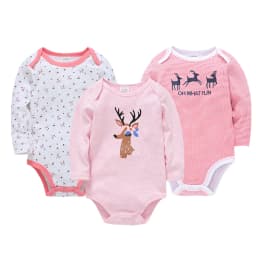 2026 Baby Bodysuit Long Sleeve Spring Autumn Girls Boys Clothes Body bebe Cartoon Printed 0-24 months Newborn Infant Outwear