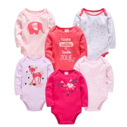 2026 Baby Bodysuit Long Sleeve Spring Autumn Girls Boys Clothes Body bebe Cartoon Printed 0-24 months Newborn Infant Outwear