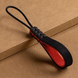 Genuine Leather Handmade Lanyard Car Keychain Pendant Creative Personalized Wear-resistant Cowhide Key Loop For Men Gift