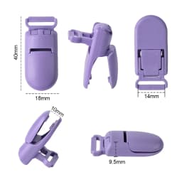 10pcBaby Pacifier Clips Safe Plastic Pacifier Clips eco-friendly for Nuk Pacifier/Dummy/baby Soother/MAM/Bibs/Toys Holder Clips