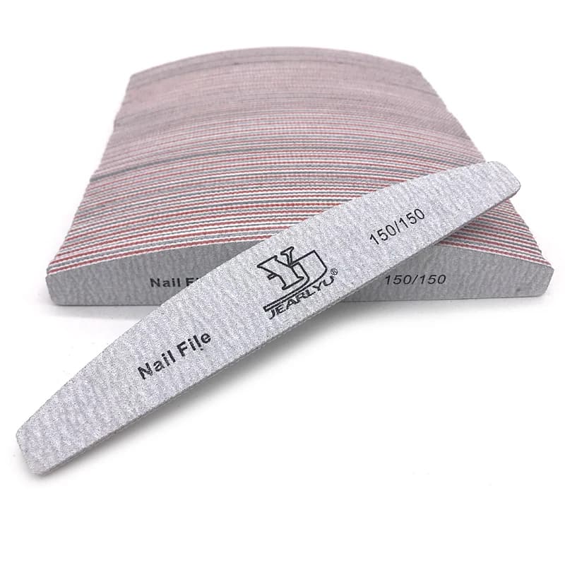 50 pcs/lot Professional Nail File Buffer For Double-sided Polish Nails Files lime a ongles Nail Manicure Tool Wholesale